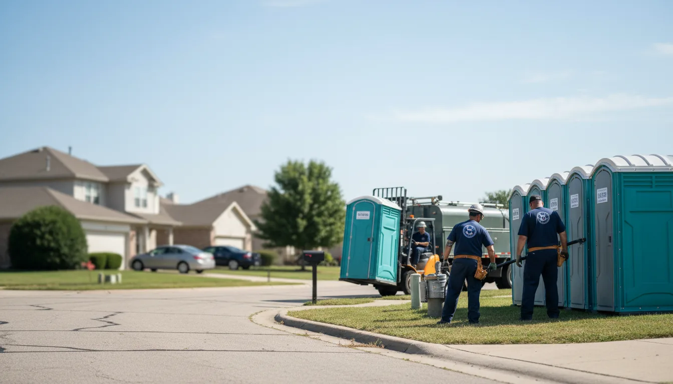 Porta Potty Rental in White City, KS near me